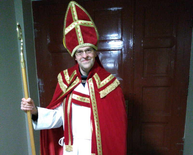 Thorsten Steinhoff als Rixdorfer St. Nikolaus